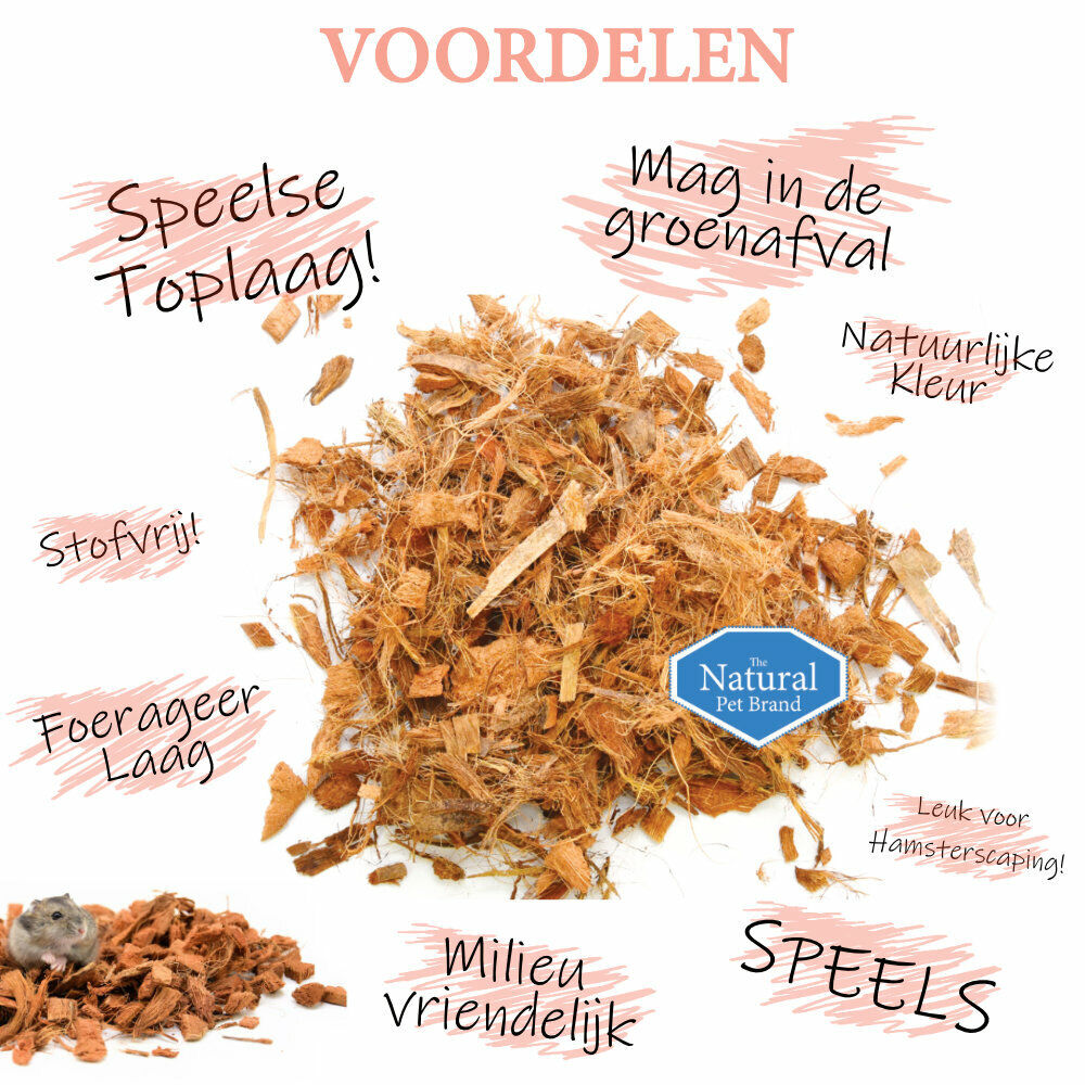 The Natural Pet Brand Kokos N Kokos - Bodembedekking - 100