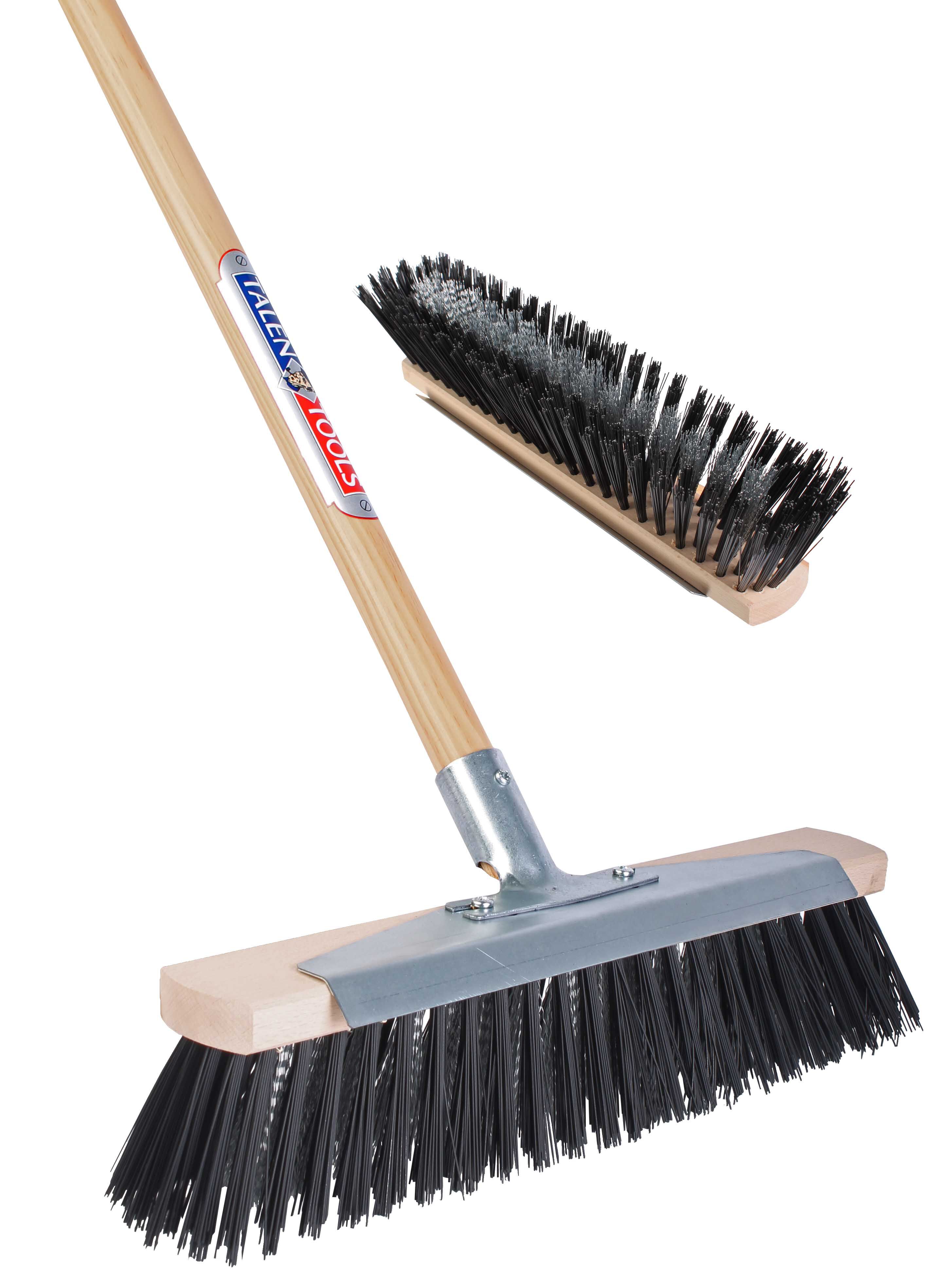 Talen Tools - Sneeuw- en ijsbezem met steel 140 cm