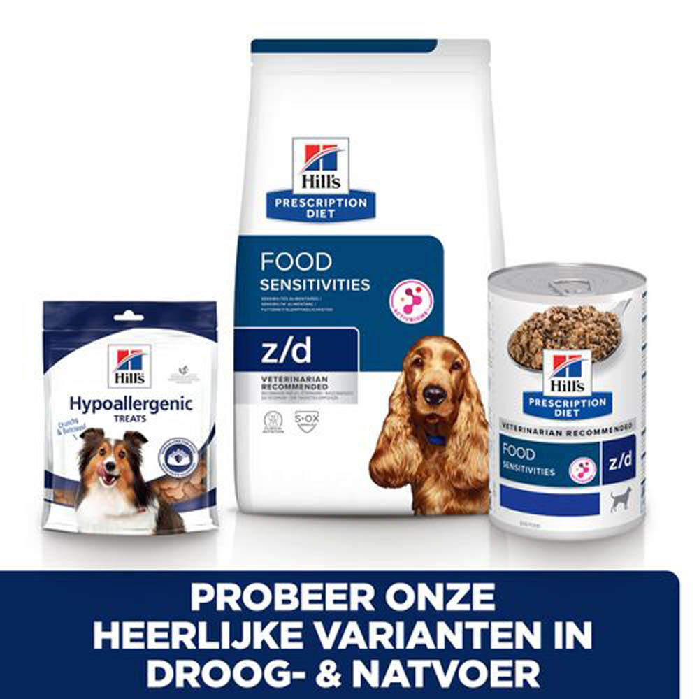Hill's Prescription Diet Food Sensitivities z/d - Hondenvoer - Kip - 3 kg