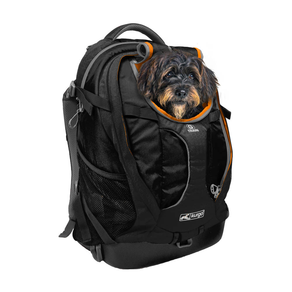 Kurgo G-train Hondenrugzak - Reistas - 53.00 cm - zwart - 23.00 cm - 1.00 cm