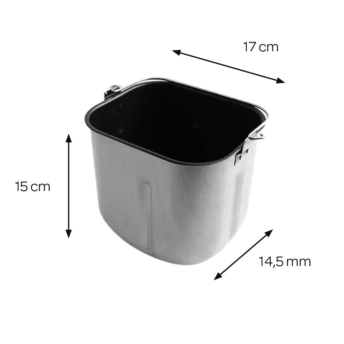 Inventum BM55 - Broodbakmachine - Zwart