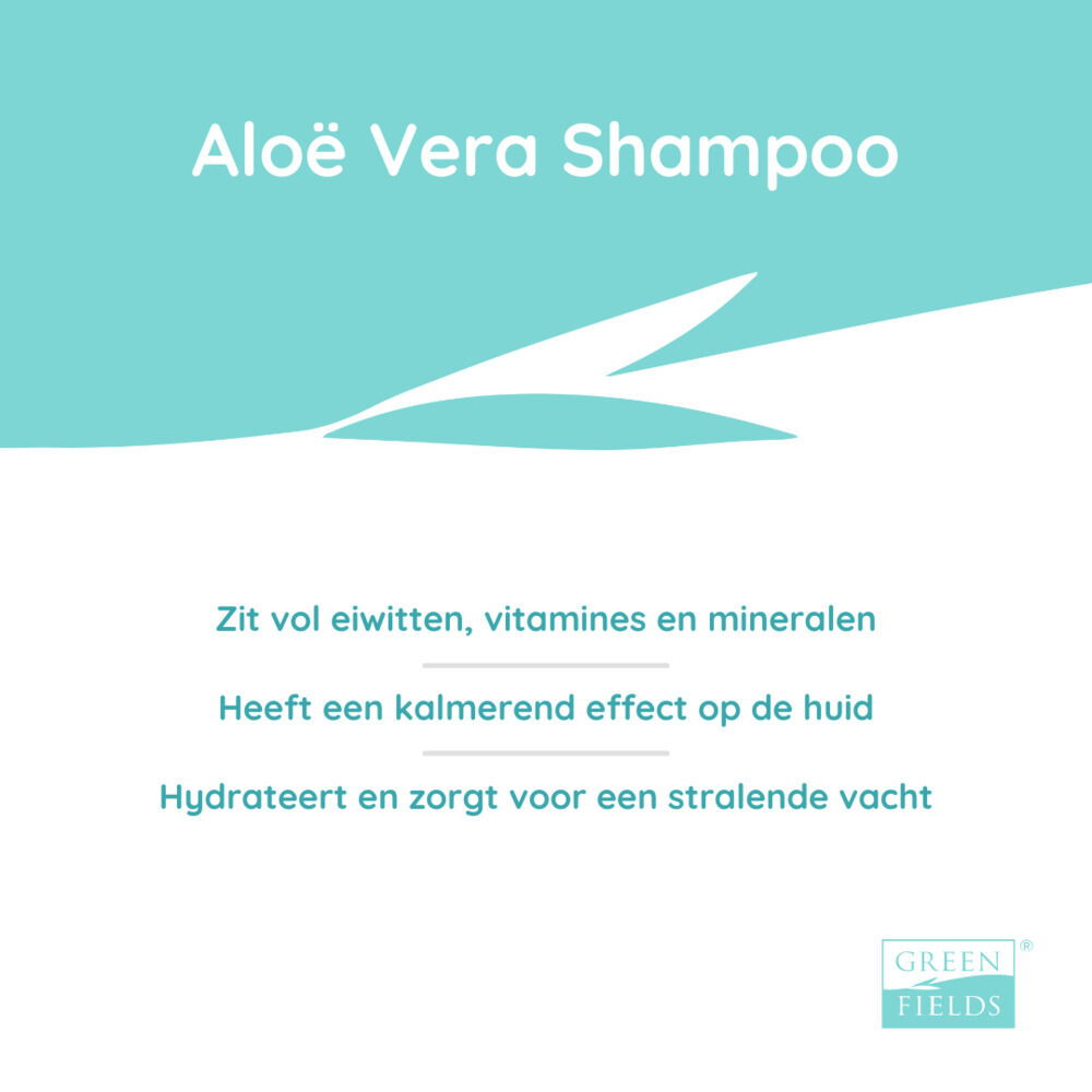Greenfields Aloe Vera  - Hondenshampoo - 18.00 cm - 270.00 - Transparant - 5.00 cm - 5.00 cm