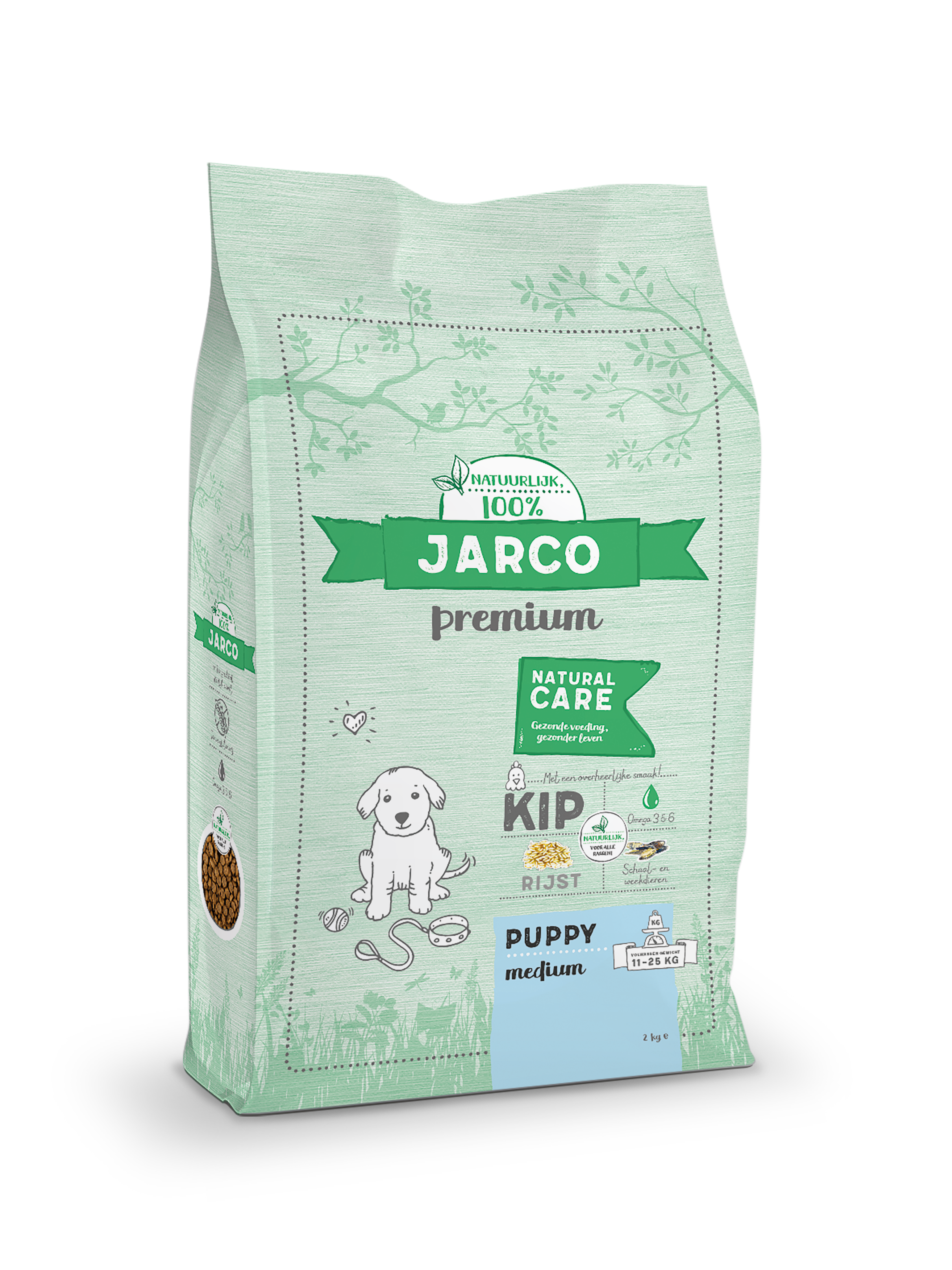 Jarco Dog Medium Pup - Hondenvoer - 10 - kip Jarco Dog Medium Pup - Hondenvoer - 10 - kip