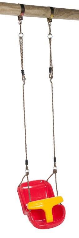 Swing King Baby Deluxe  - Schommel - Rood - Kunststof