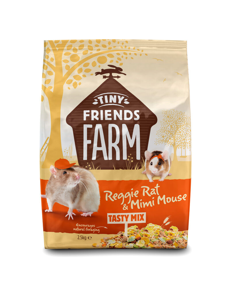 Tiny Friends Farm Reggie Rat - Rattenvoer - 850 Tiny Friends Farm Reggie Rat - Rattenvoer - 850