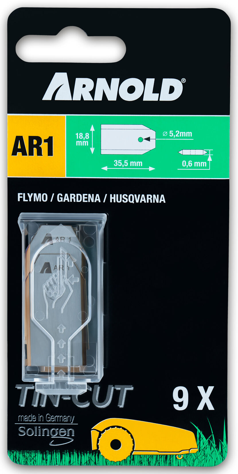 Arnold AR1 Mcculloch/husq/gard - Mes robotmaaier