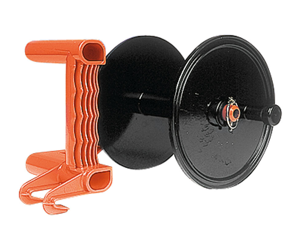 Gallagher - Haspel - 34.5 cm - Zwart / oranje - 20 cm - 40000 cm Gallagher - Haspel - 34.5 cm - Zwart / oranje - 20 cm - 40000 cm