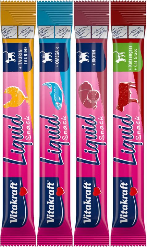 Vitakraft Liquid Snack - Kattensnack - 48 stuks - 15 - zalm