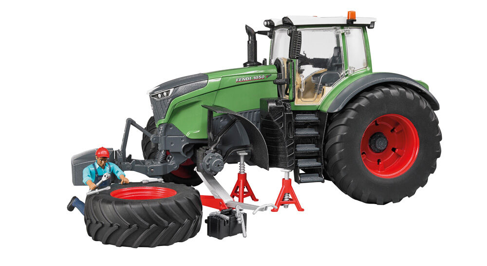 Bruder Fendt 1050 Vario met monteur en accessoires  1:16 - Tractoren Bruder Fendt 1050 Vario met monteur en accessoires  1:16 - Tractoren