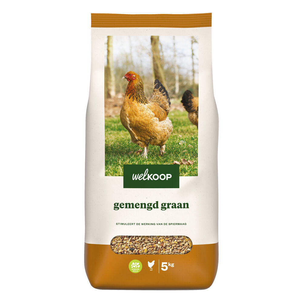 Welkoop Gemengd graan  - Kippenvoer - 5 Welkoop Gemengd graan  - Kippenvoer - 5