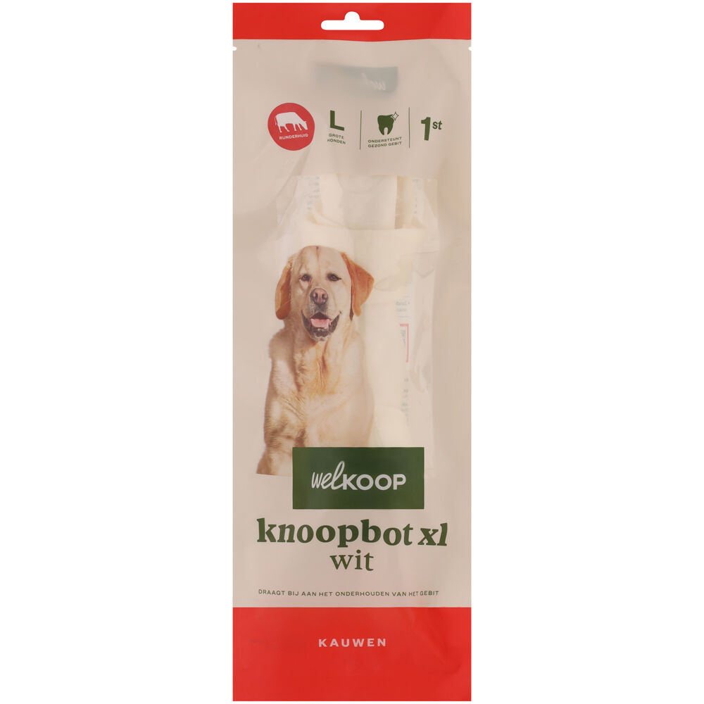 Welkoop - Knoopbot XL Wit - 100.00 - rund - L Welkoop - Knoopbot XL Wit - 100.00 - rund - L