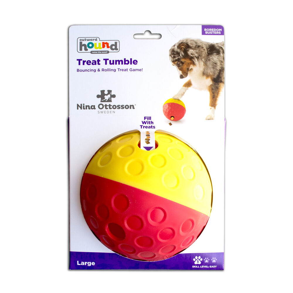 Nina Ottosson Treat Tumble - Puzzel - Hondenspeelgoed - 14.60 cm - roze - 25.40 cm - 13.50 cm - L - 15.90 cm