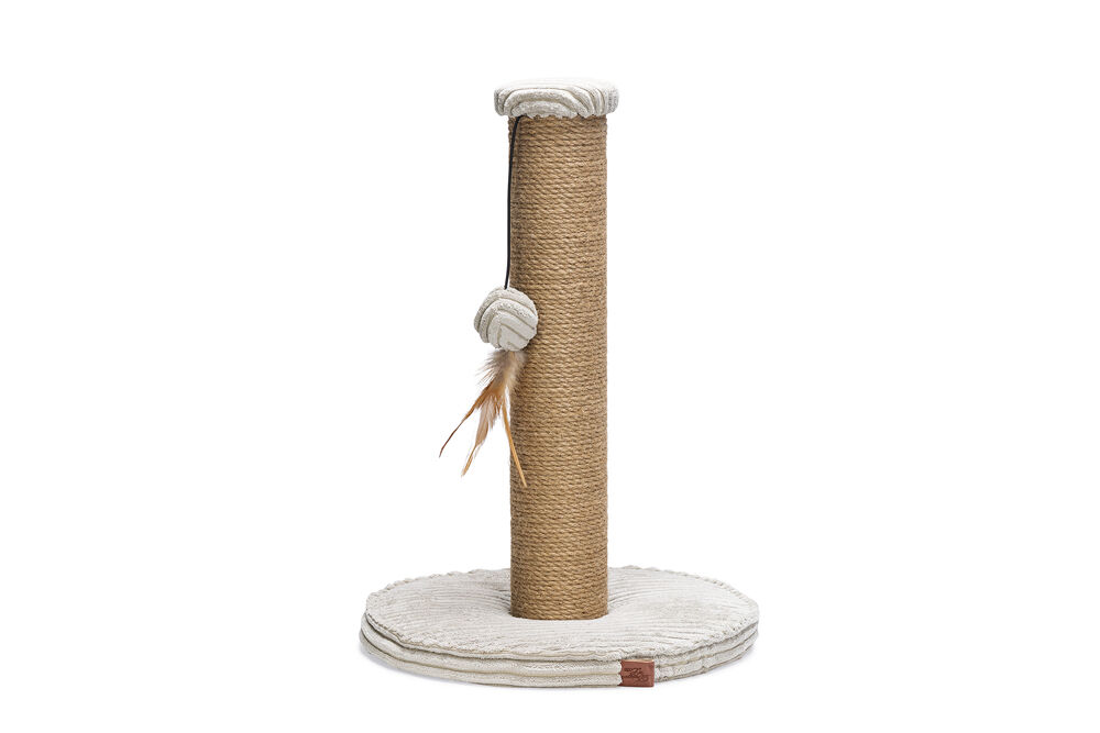 Designed by Lotte Ribbed - Krabpaal - Lichtgrijs - 51x35x35.5 cm Designed by Lotte Ribbed - Krabpaal - Lichtgrijs - 51x35x35.5 cm