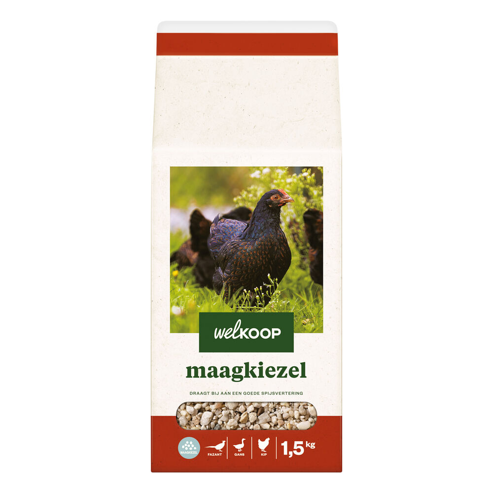 Welkoop Maagkiezel - Kippen Supplement - 1.5 Welkoop Maagkiezel - Kippen Supplement - 1.5