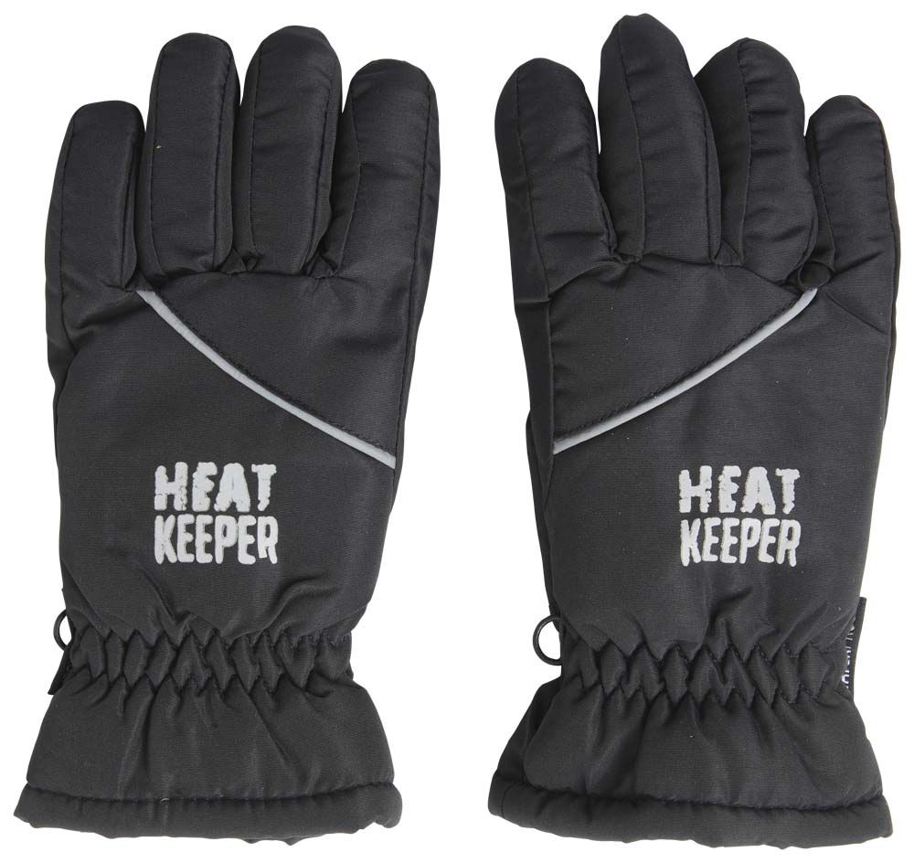 Heatkeeper Kinder Ski - Handschoenen - 5-8 jaar - Zwart
