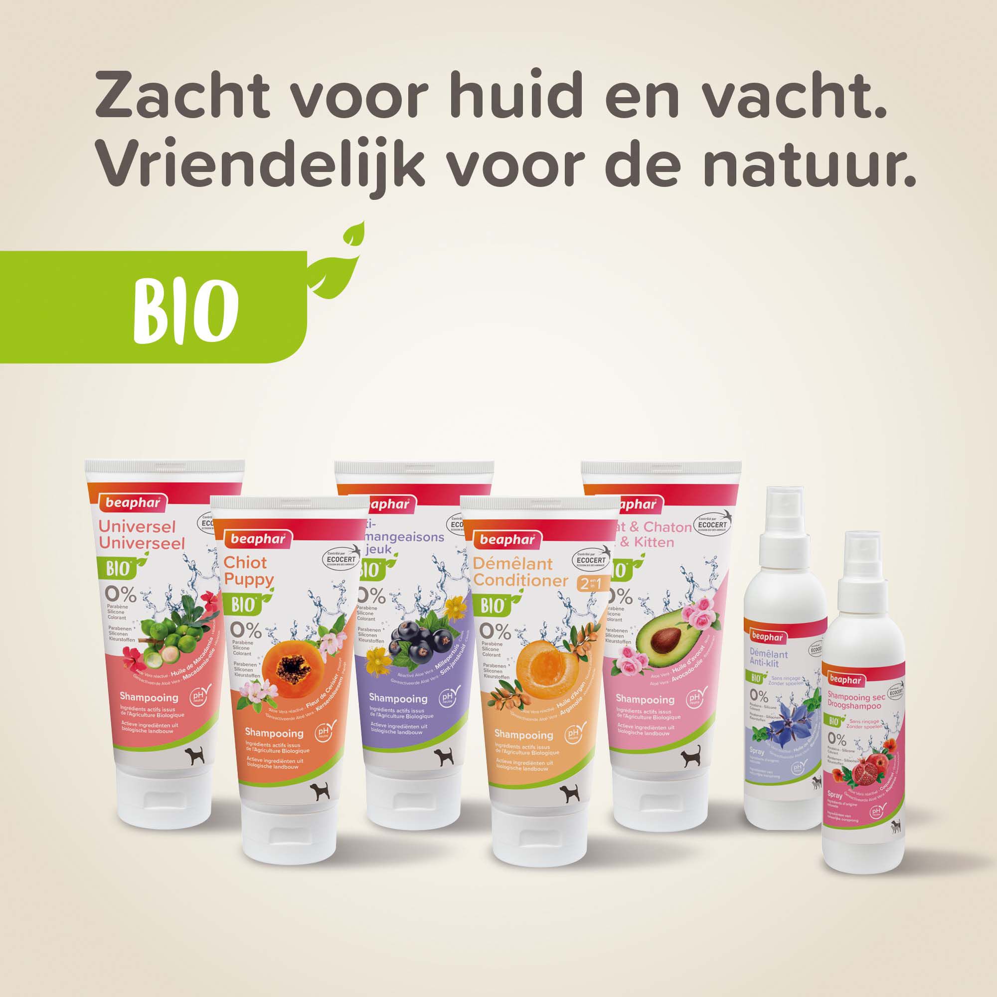 Beaphar  Bio Shampoo Jeuk - 200 - 17x6.8x3.5 cm