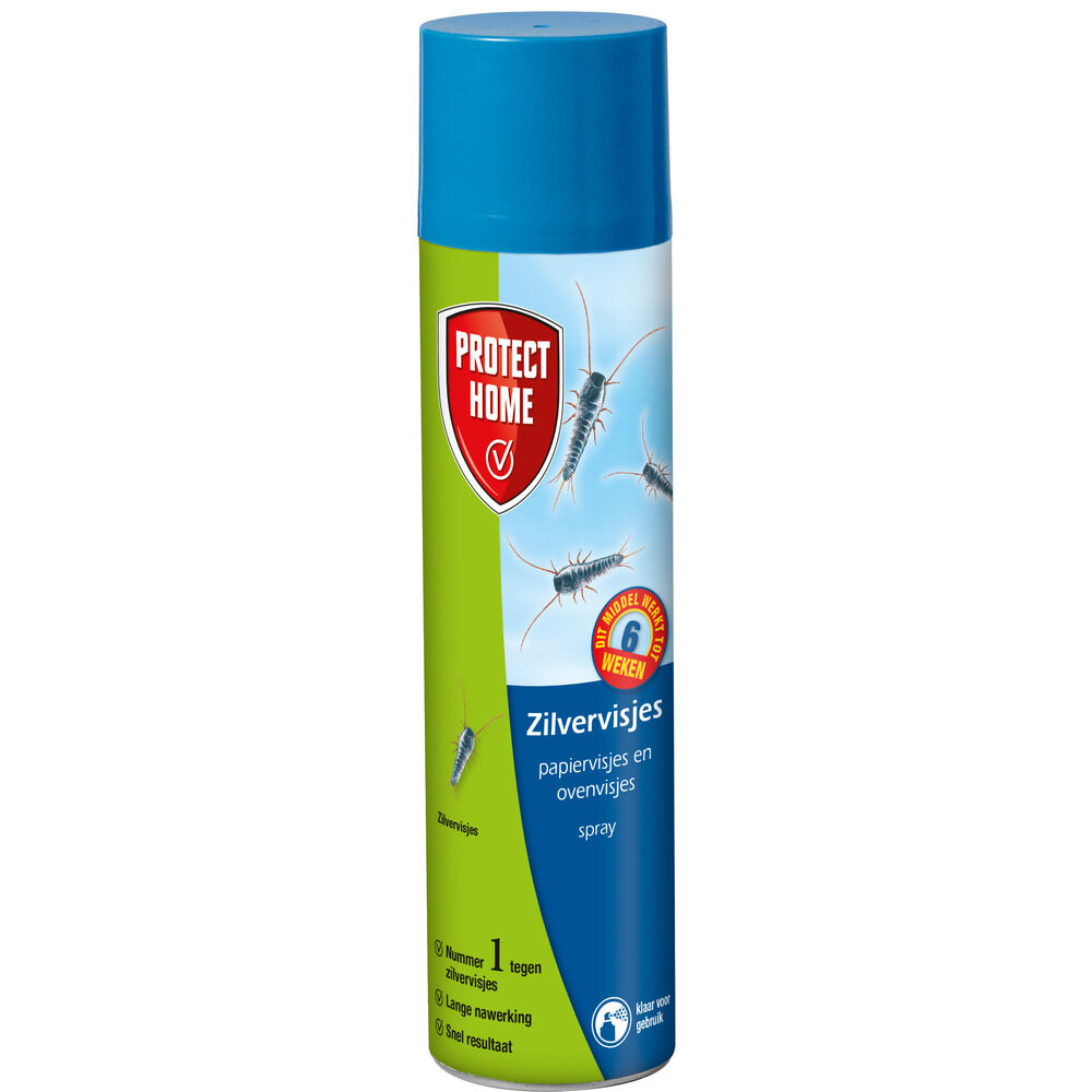 Protect Home Zilvervisjes, papiervisjes en ovenvisjes spray - Tegen zilvervisjes Protect Home Zilvervisjes, papiervisjes en ovenvisjes spray - Tegen zilvervisjes