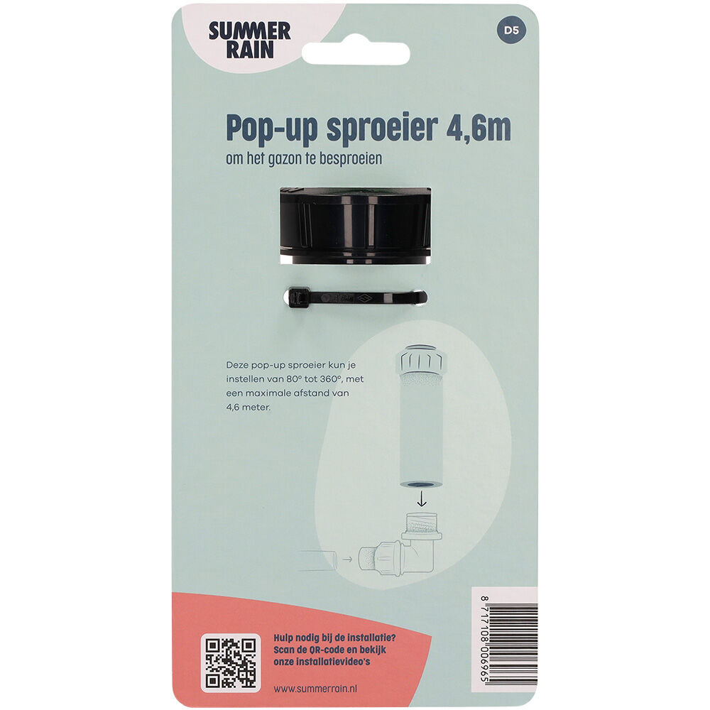 SummerRain Gazon - Pop-up Sproeier - 4,6m