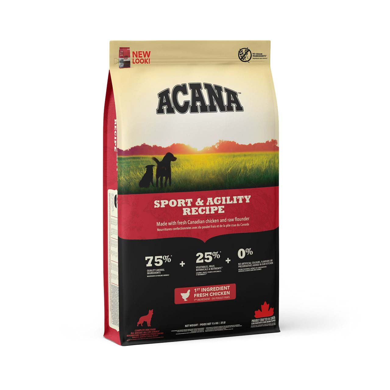 Acana Dog recipe Sport & Agility - Hondenvoer - Gevogelte - 17 kg