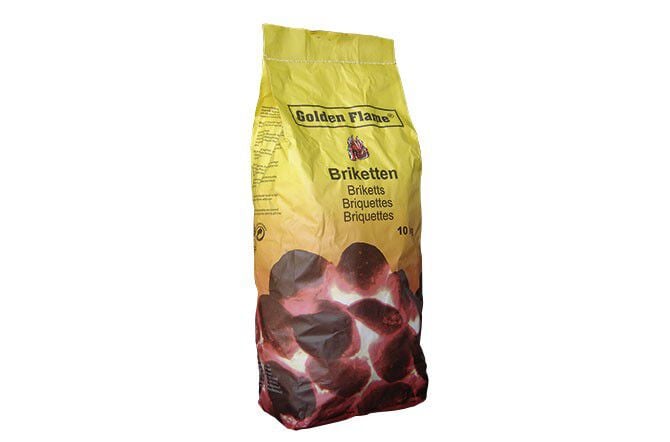 Golden Flame - Briketten - 10