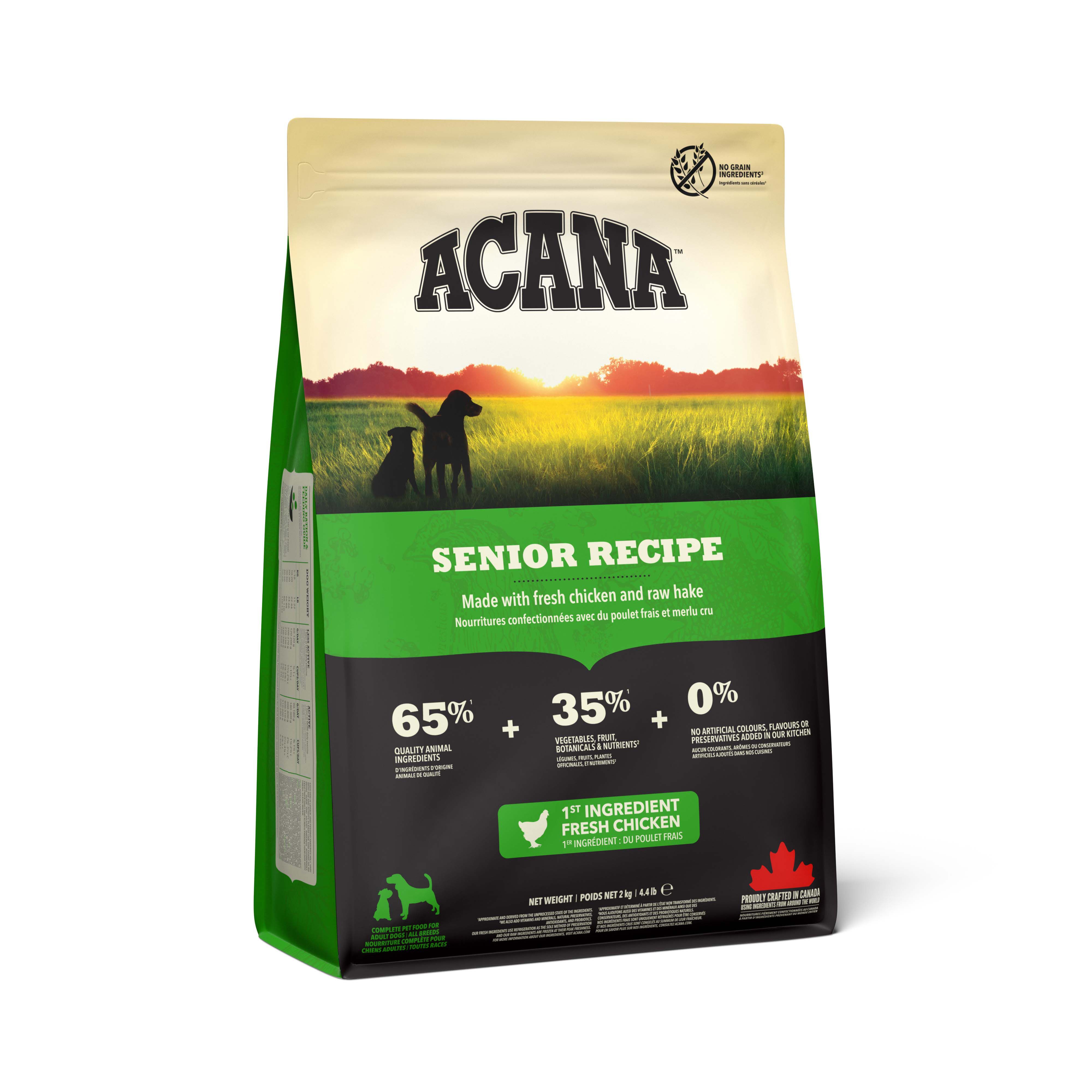 Acana Dog recipe Senior - Hondenvoer - 6 - gevogelte Acana Dog recipe Senior - Hondenvoer - 6 - gevogelte