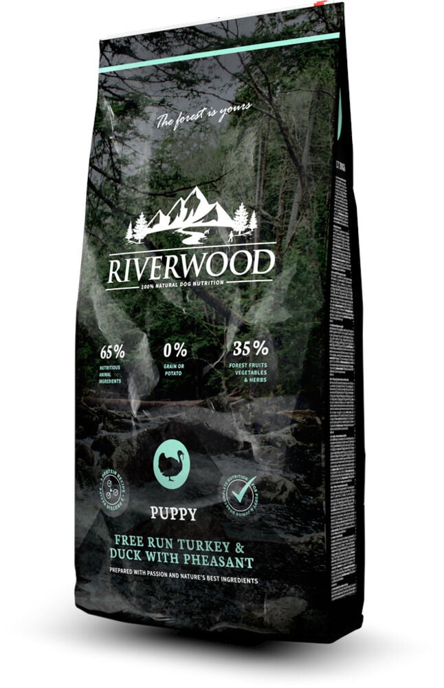 Riverwood  Puppy - Hondenvoer - Kalkoen - Eend - 2 kg
