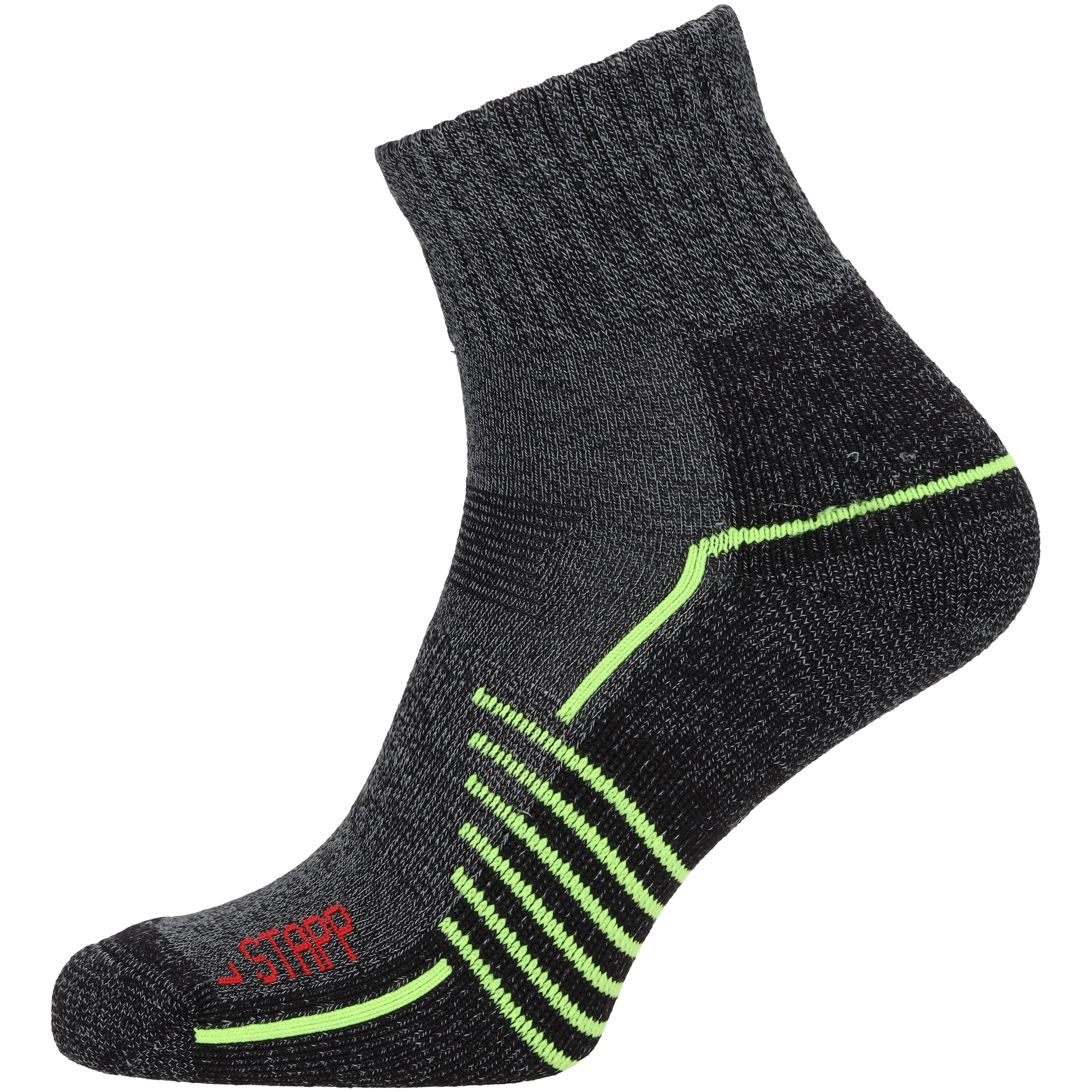 STAPP Bamboo Quarter  - Wandelsokken - Zwart - 35-38
