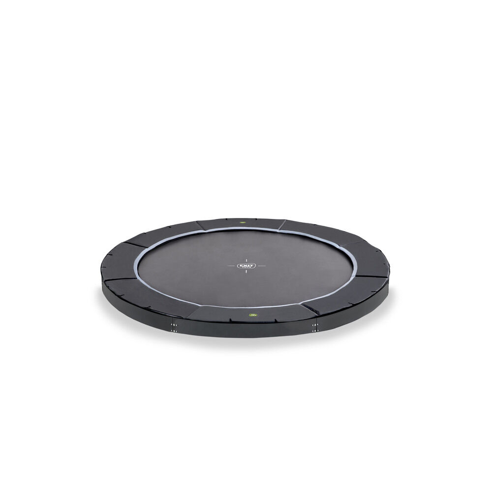 EXIT Dynamic groundlevel - Trampoline - 1.00 cm - Zwart - 1.00 cm - 305.00 cm - 1.00 cm