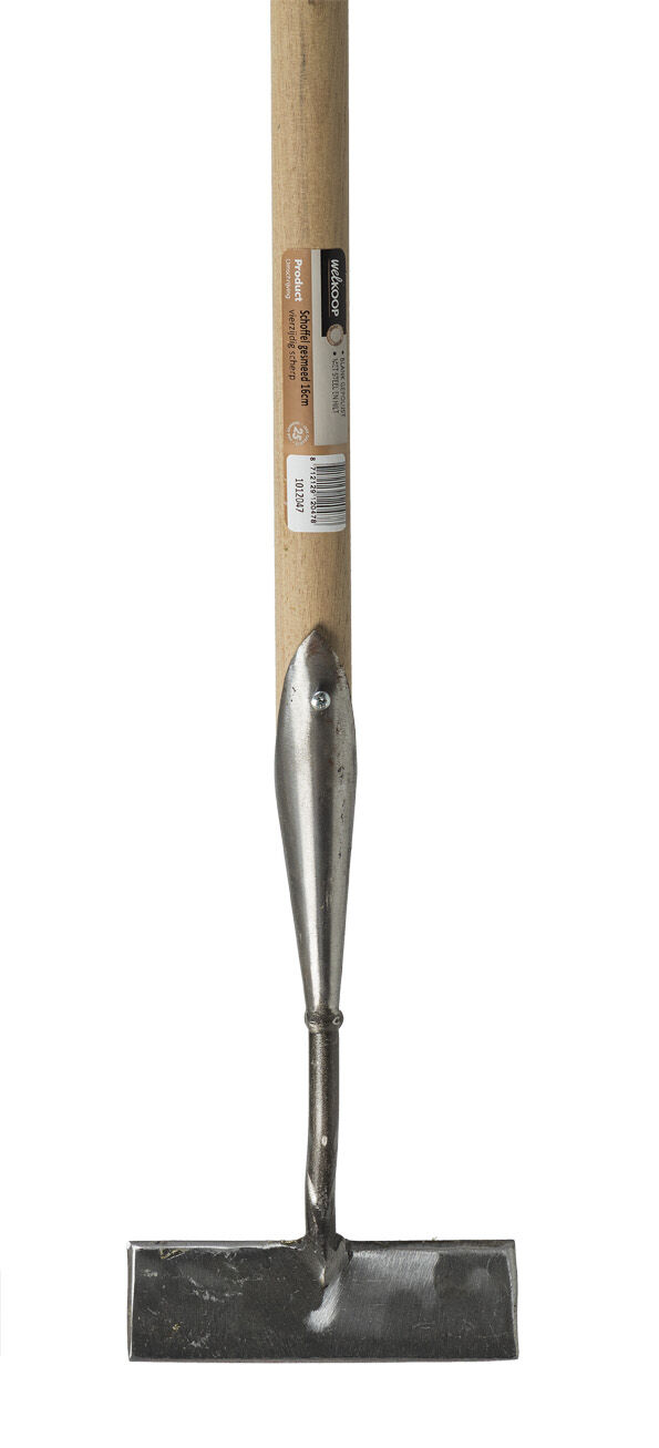 Welkoop Select  - Schoffel - 16 cm - Blank metaal - 170 cm