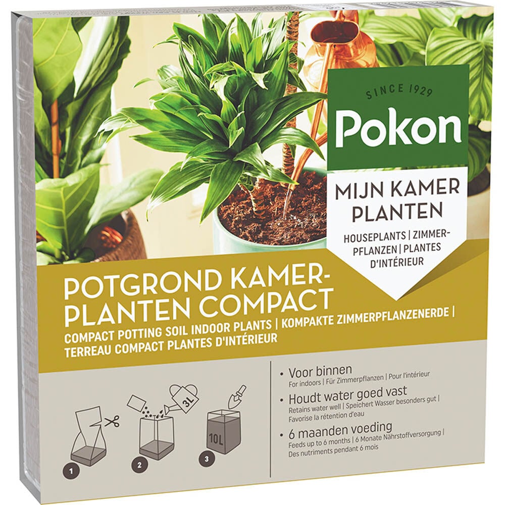 Pokon Kamerplanten Compact - Potgrond Pokon Kamerplanten Compact - Potgrond