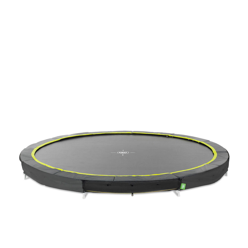 EXIT Silhouette inground - Trampoline - Zwart - 20x1x1 cm - 366 cm EXIT Silhouette inground - Trampoline - Zwart - 20x1x1 cm - 366 cm