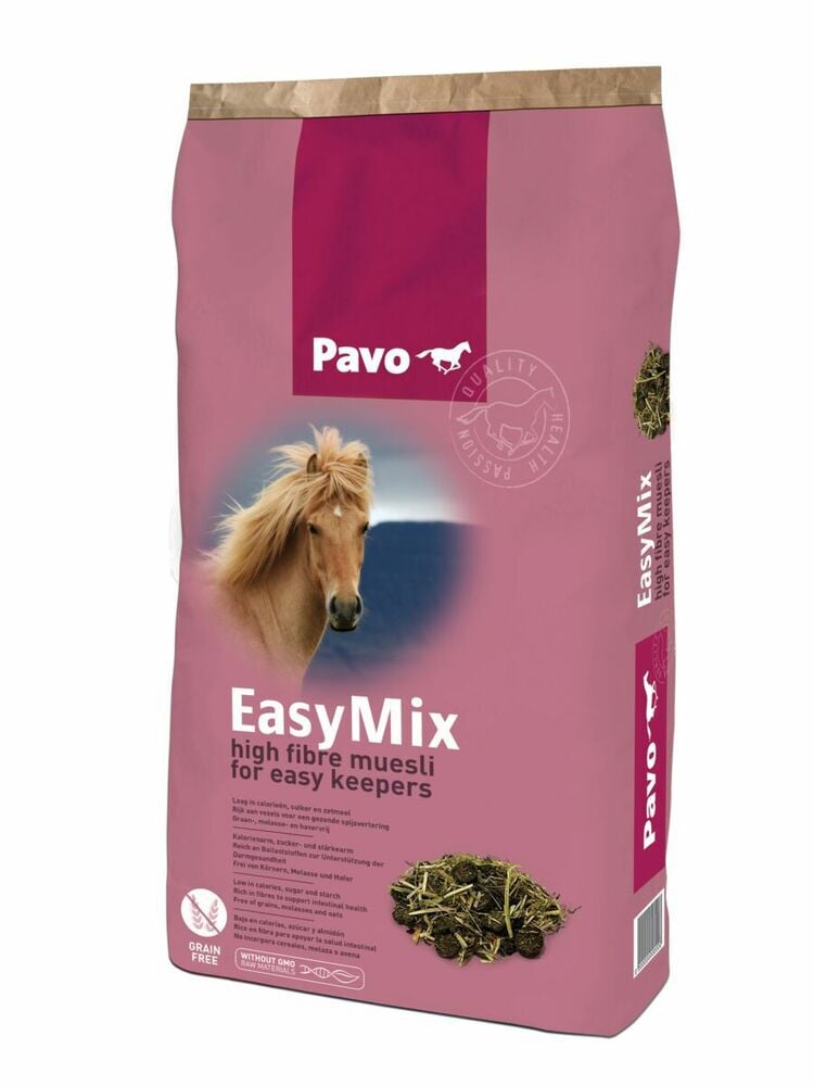 Pavo Easymix - Basisvoeding - Paardenvoer Pavo Easymix - Basisvoeding - Paardenvoer