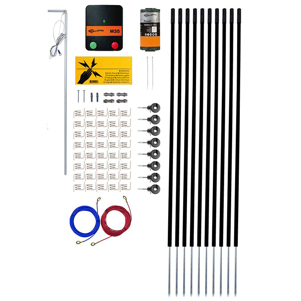 Gallagher Huisdieren kit - M35 - 230V - 85 cm - 85.00 cm - 230V - 0.35 Joule - 23.00 cm - 10000.00 cm - 100.00 cm