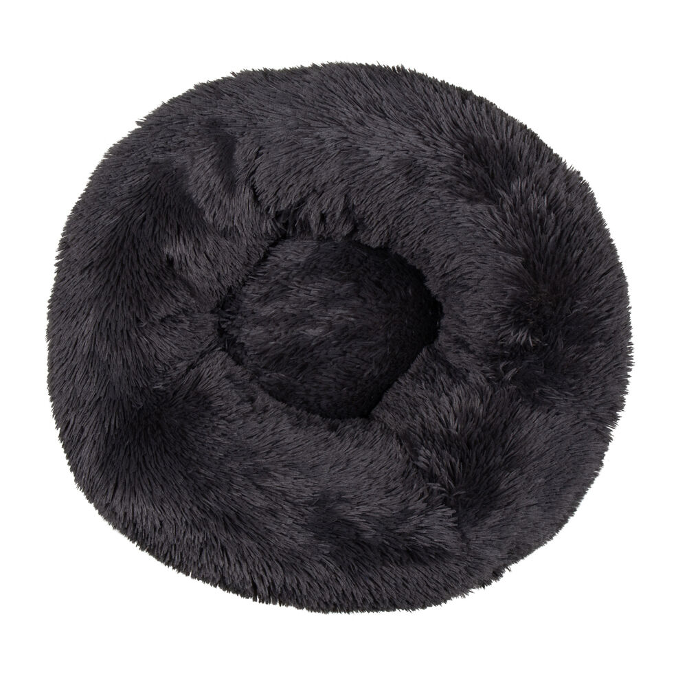 District 70 Fuzz - Fluffy hondenmand - 5.00 cm - donkergrijs - 60.00 cm - 60.00 cm - M - 60.00 cm