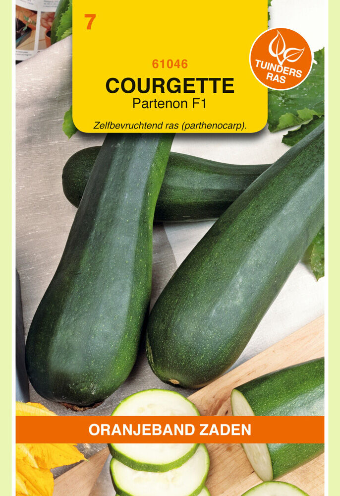 Oranjeband zaden Courgette Partenon F1 - Groentezaden Oranjeband zaden Courgette Partenon F1 - Groentezaden