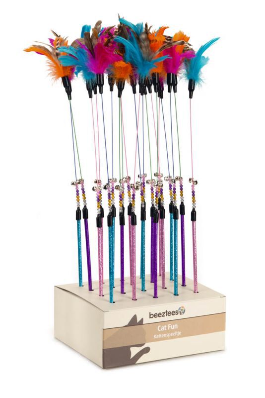 Beeztees Plumo - Kattenspeeltje - 50 cm