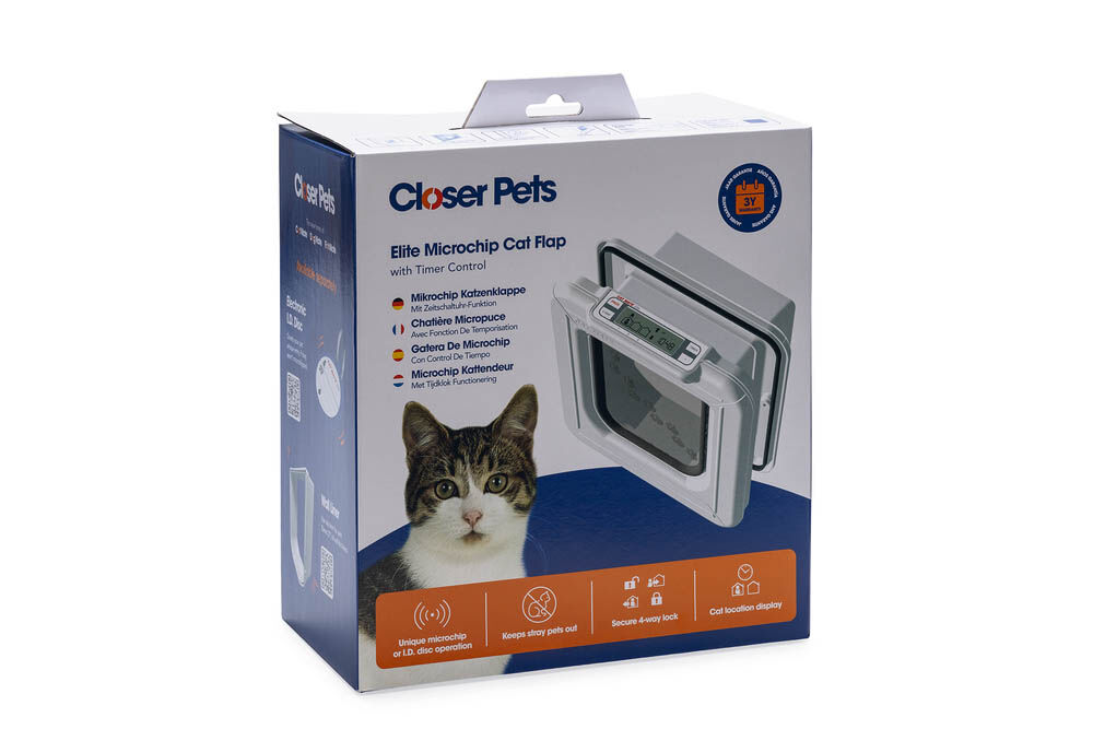 Closer Pets 355 Elite Microchip - Kattenluik Closer Pets 355 Elite Microchip - Kattenluik