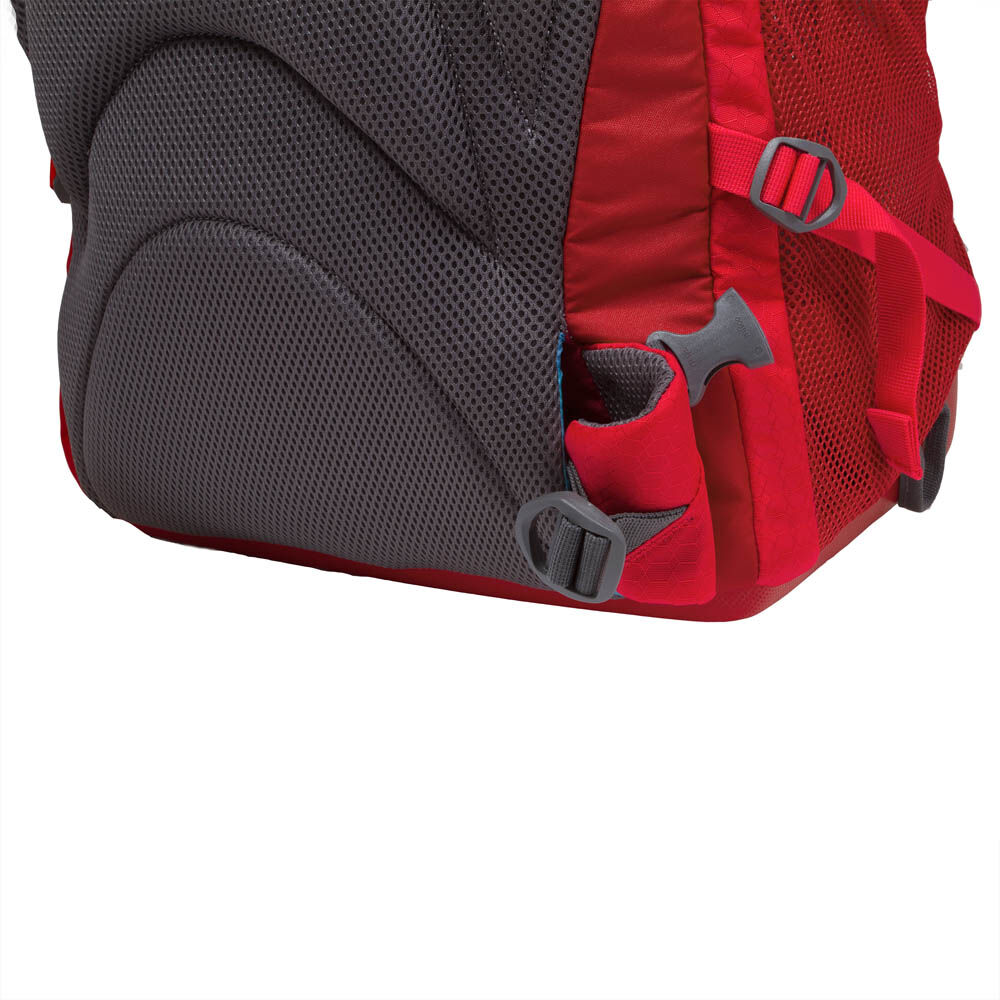 Kurgo G-train Hondenrugzak - Reistas - 53.00 cm - rood - 23.00 cm - 1.00 cm