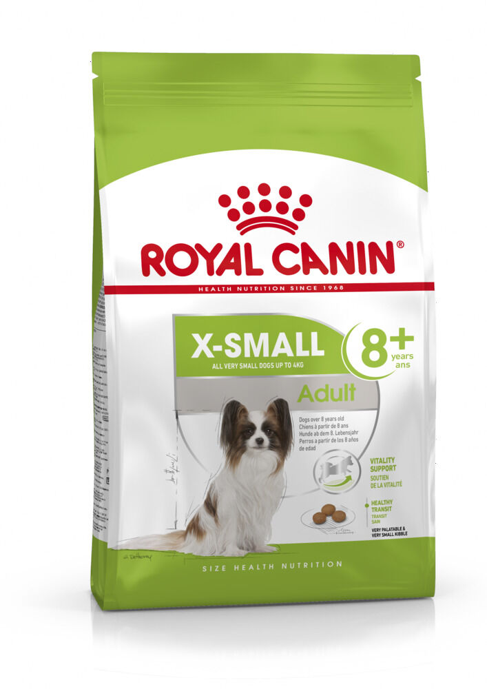Royal Canin X-Small Adult 8+ - Hondenvoer - 1.5 - gevogelte Royal Canin X-Small Adult 8+ - Hondenvoer - 1.5 - gevogelte