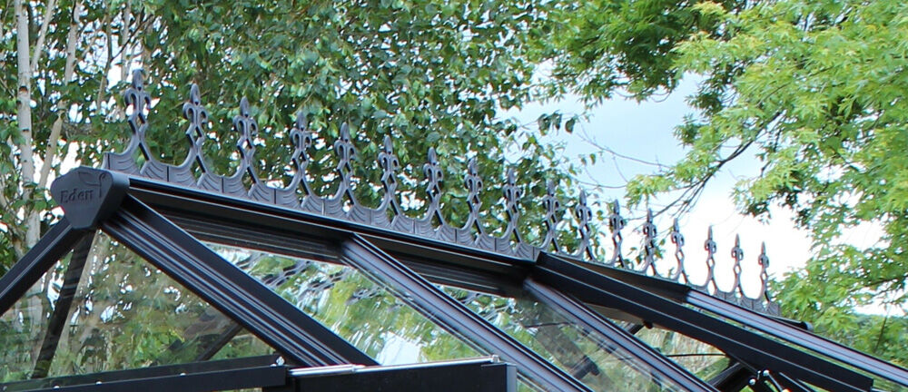 EDEN Birdlip 48 & Burford 68 - Victoriaanse nok - Zwart - 15x1x1 cm