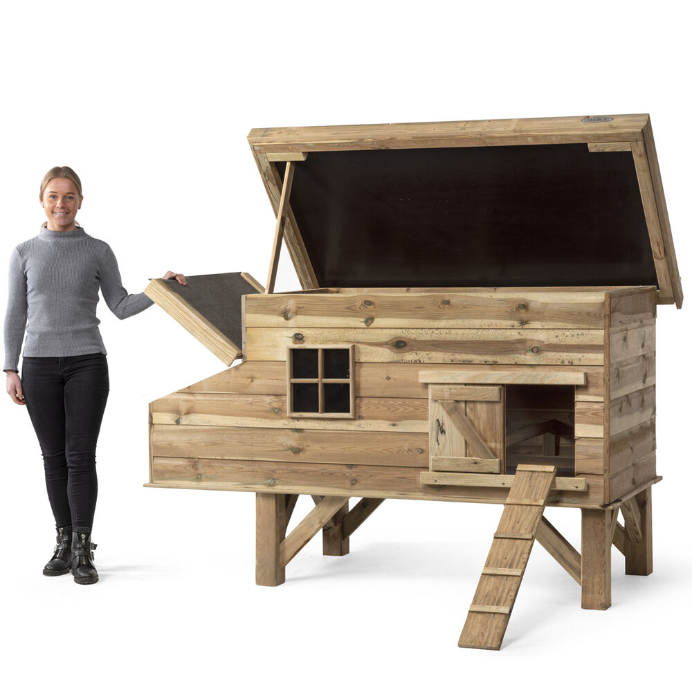 Voldux Finn - Kippenhok - 110.00 cm - Naturel - 190.00 cm - 88.00 cm