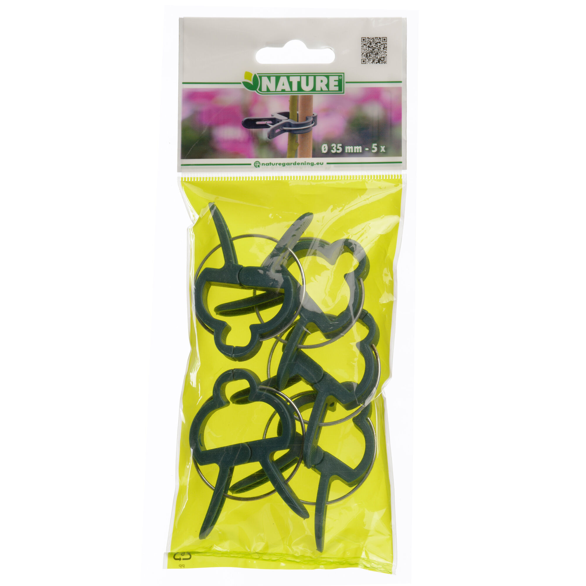 Nature Plantenclips 18mm - Klim- en Geleide Artikelen