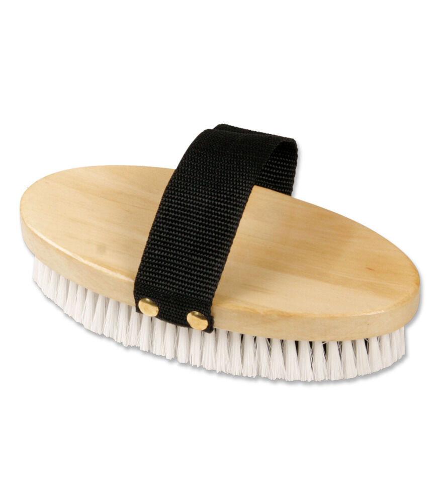 Waldhausen Borstel met Lus - Verzorging Paard - 4.00 cm - Zwart/wit - 18.00 cm - 7.00 cm