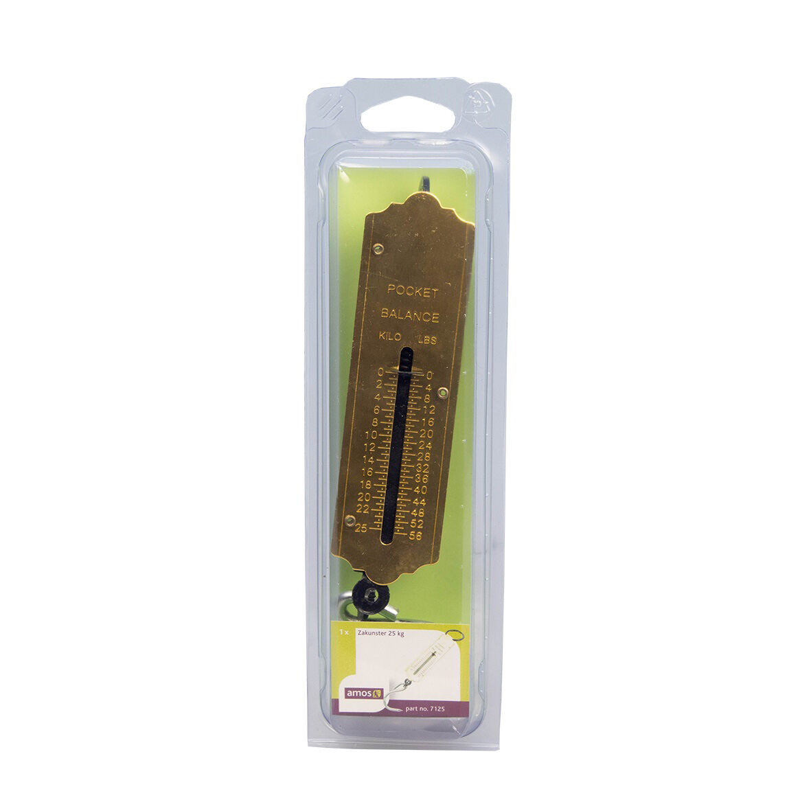 Zakunster Wegend tot 25kg - 24.5x7x3 cm Zakunster Wegend tot 25kg - 24.5x7x3 cm