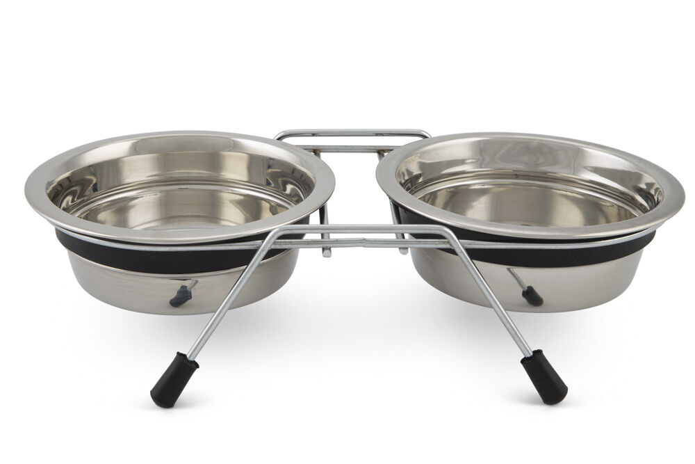 Beeztees Lumara - Voerbak - Grijs - 13 cm Beeztees Lumara - Voerbak - Grijs - 13 cm