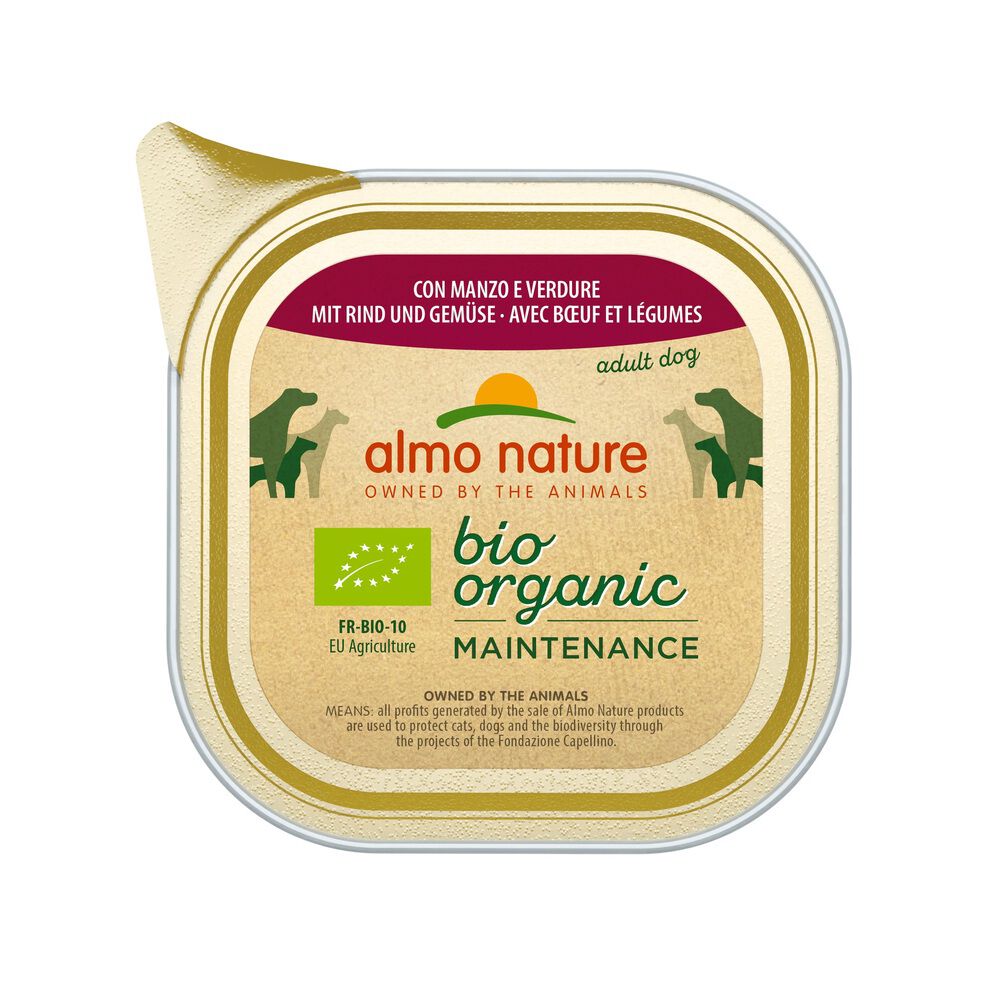 Almo Nature Adult Bio Organic Maintenance - Hondenvoer - 100.00 - rund