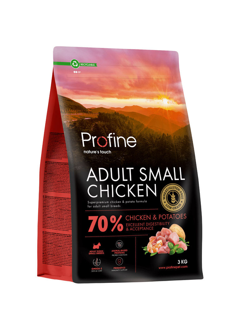 Profine Adult Small Chicken & Potatoes - Hondenvoer - Kip - 3 kg Profine Adult Small Chicken & Potatoes - Hondenvoer - Kip - 3 kg
