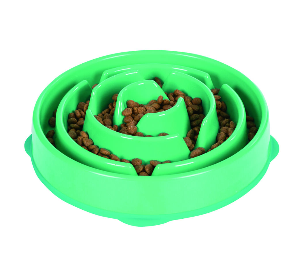 Outward hound Anti- schrokbak - Voerbak - Grijs - 29 cm - L Outward hound Anti- schrokbak - Voerbak - Grijs - 29 cm - L