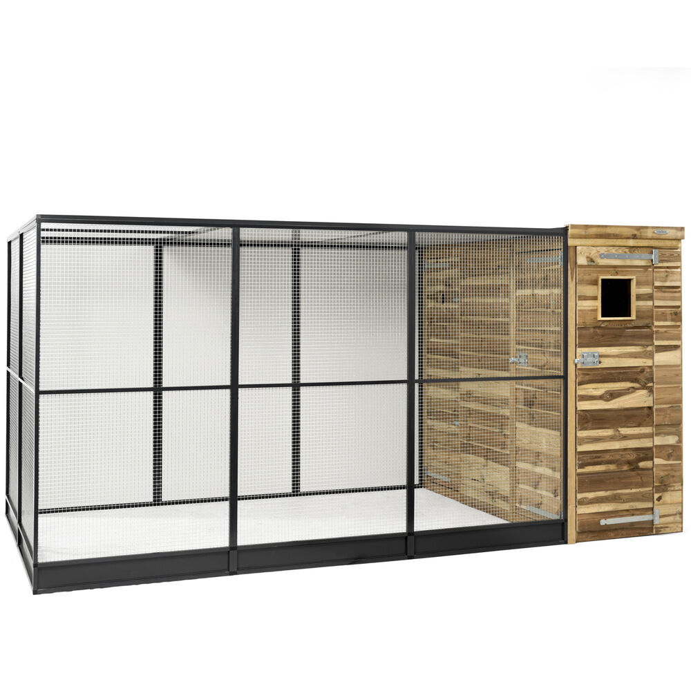 Voldux R10 - Volière - Naturel/zwart - Rechts