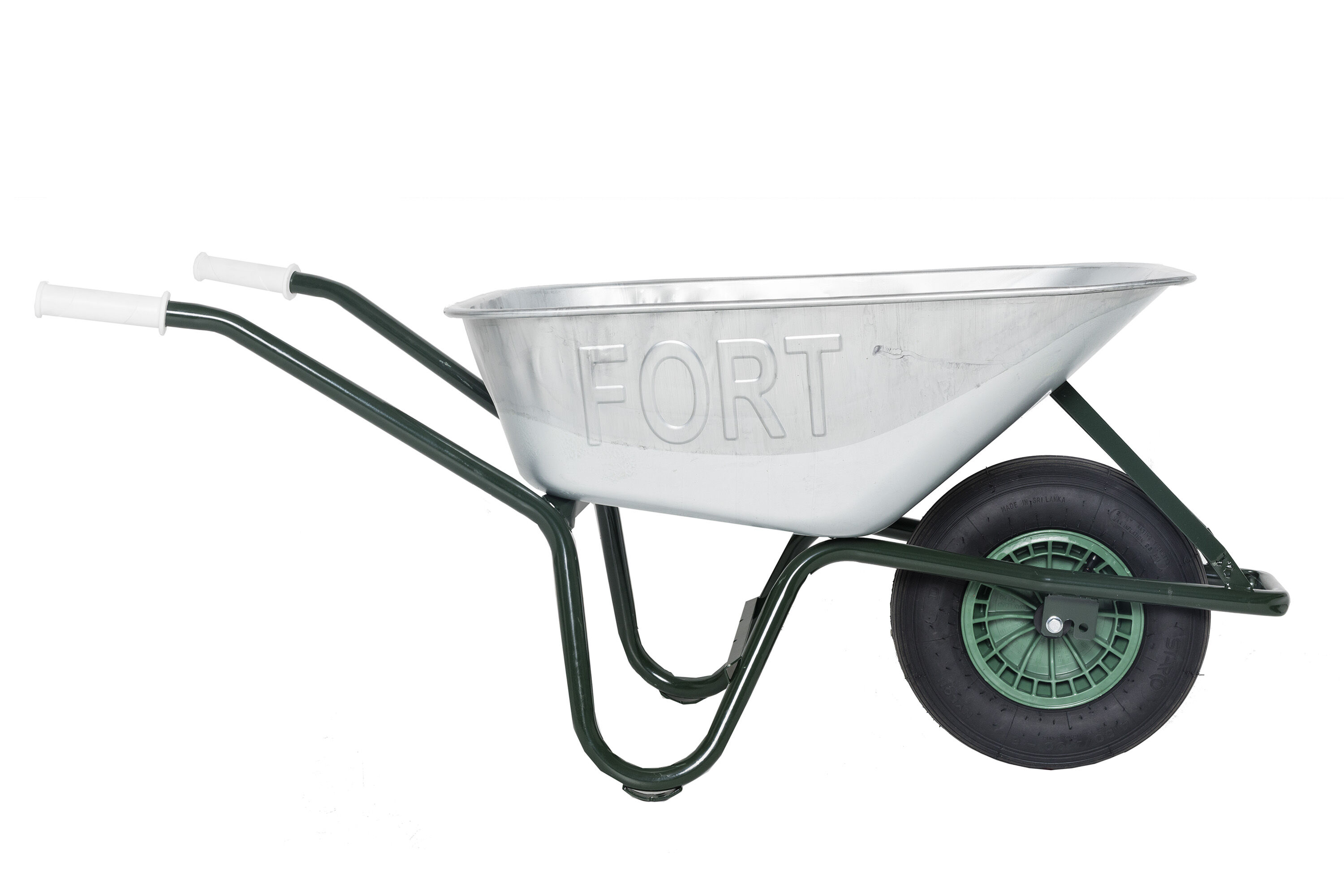 FORT 116B-90 - Kruiwagen - 90 liter - Gegalvaniseerd - 13 cm